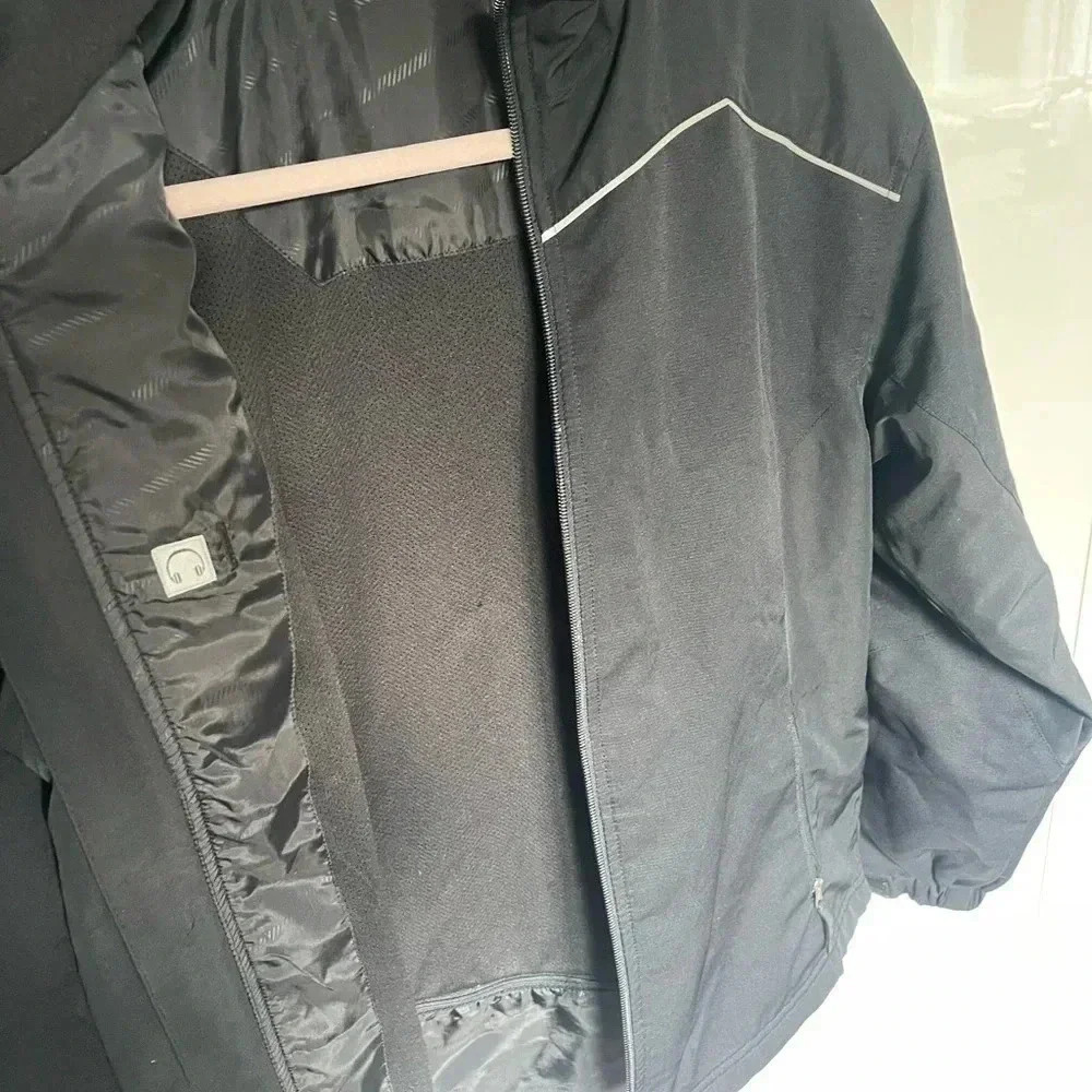 Eddie Bauer mens lightweight jacket black XL - Picture 6 of 6